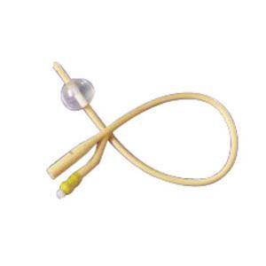 Image of 2-Way Silicone-Elastomer Coated Foley Catheter 22 Fr 30 cc