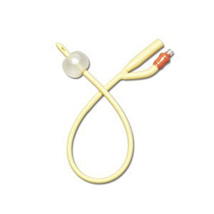 Image of 2-Way Silicone-Elastomer Coated Foley Catheter 24 Fr 30 cc