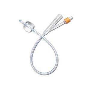 Image of 2-Way Silicone-Elastomer Foley Catheter 20 Fr 10 cc