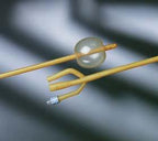 Image of 3-Way Silicone-Elastomer Coated Foley Catheter 18 Fr 30 cc