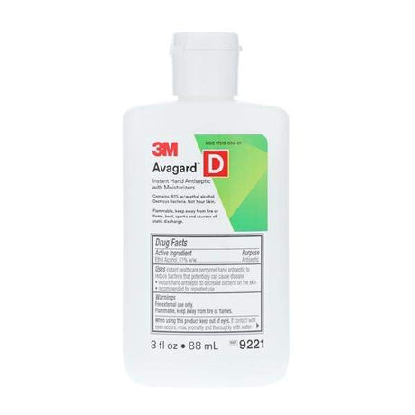 Image of 3M Avagard™ D Instant Hand Antiseptic with Moisturizers, 3 oz, White