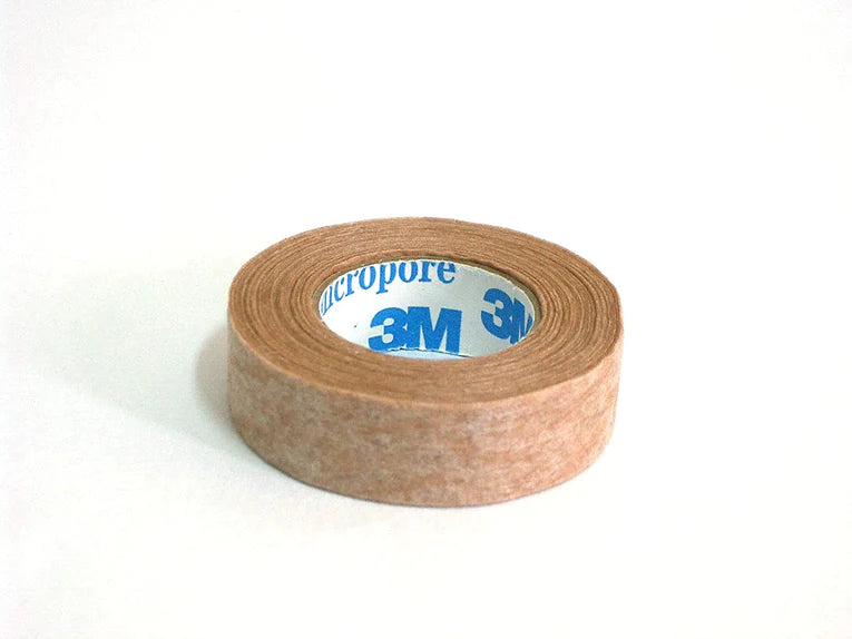 Micropore Surgical Paper Tape - 1 inch x 10 yards - 1 roll-3