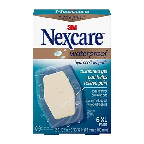 Image of 3M™ Nexcare™ Advanced Healing Waterproof Hydrocolloid Pad, 3.93" x 2.96"