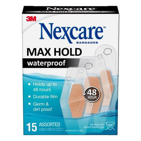 Image of 3M™ Nexcare™ Max Hold Waterproof Bandages