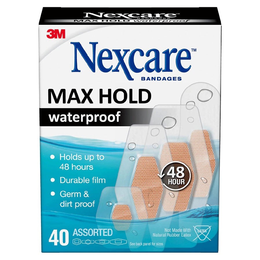 Image of 3M™ Nexcare™ Max Hold Waterproof Bandages