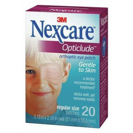 Image of 3M Nexcare™ Opticlude™ Orthoptic Eye Patch, Regular - Box of 20