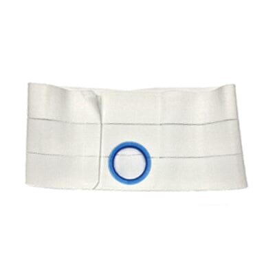 Image of 6" Left, White, Cool Comfort Flat Panel Support Belt, Prolapse Strap, Extra Large, 4-1/2" Cloth Bias Opening Placed 1" From Bottom