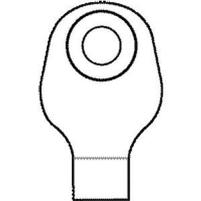 Image of 9" Mid-Size 1Pc Drn Pch w/Mcdrm,Mcskn, Clr, 1 1/2"