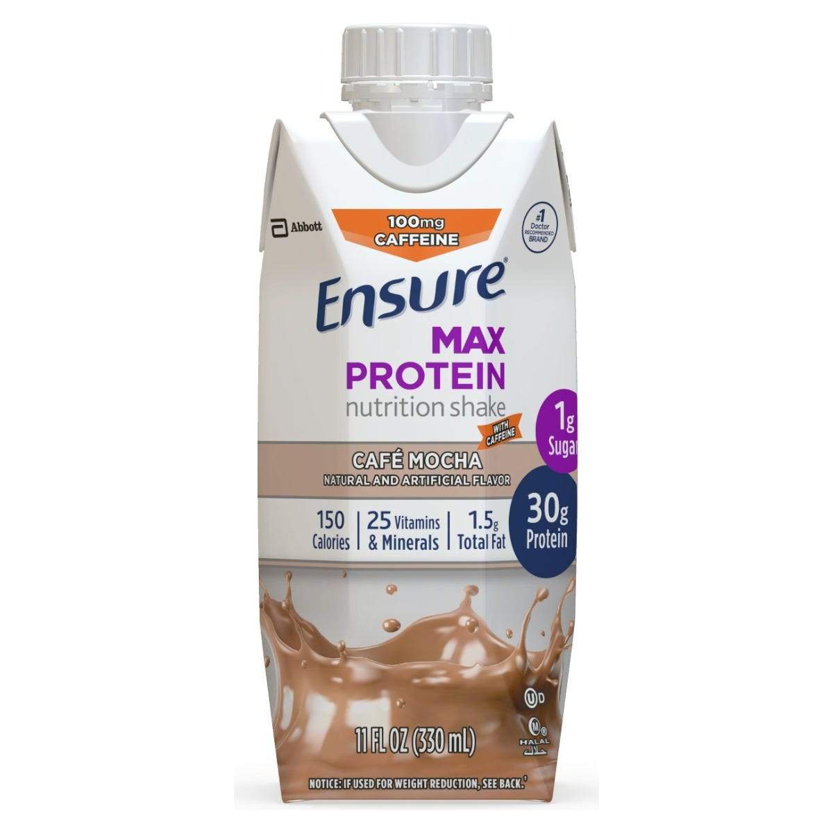 Ensure Pro Abbott Ensure® Max Protein Nutritional Shake, Ready To Drink, Cafe Moc ...