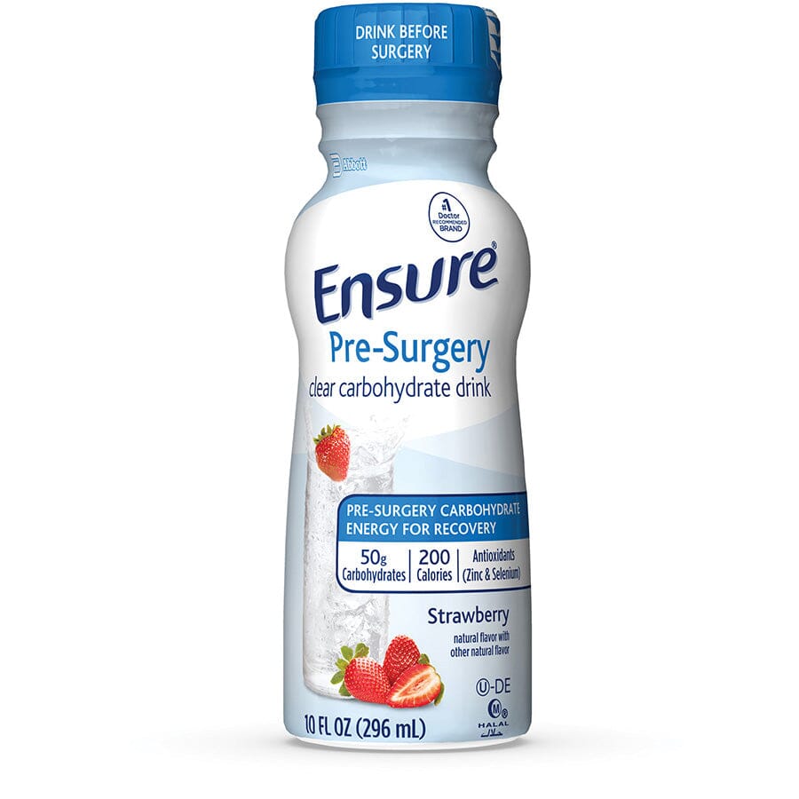 Clearfast Abbott Ensure® PRE-SURGERY Clear Carbohydrate Drink, 10 oz, Strawberry ...
