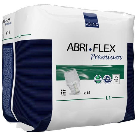 Image of Abena Abri-Flex L1 Premium Protective Underwear Large, 39" - 55"