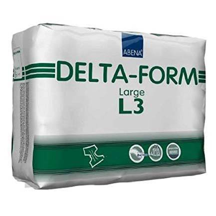 Image of Abena Delta-Form Adult Brief L3, Large 39" - 59"