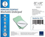 Image of Abena Essentials Washable Incontinence Underpad, 35" x 42"