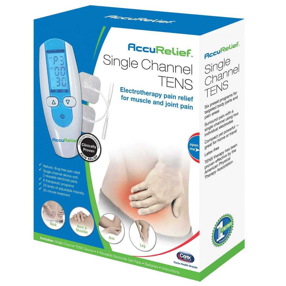 AccuRelief Pain Relief Device, Wireless 3-in-1