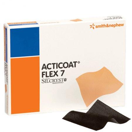 Image of ACTICOAT Flex 7 Antimicrobial Barrier Dressing with Silcryst Nanocrystals 4" x 5"