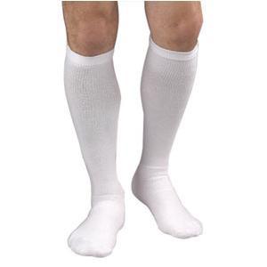 Image of Activa Coolmax Athletic Sock, 20-30, Knee High, White, Medium