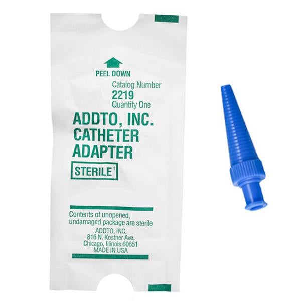 Image of Addto Catheter/Syringe Adapter 11/32" L, 1/8" to 3/8" O.D.