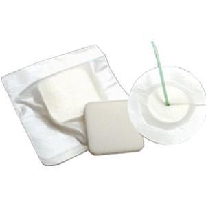 Image of Adhesive Bordered Foam Dressing 4" x 4"