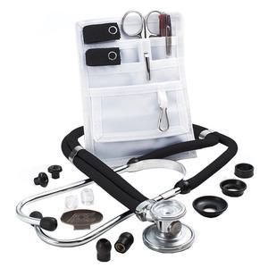Image of Adscope Sprague Stethoscope with Accessory Pack, Black REPLACES ZR0130BLK