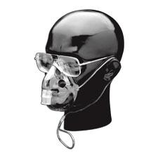 Image of Adult Elongated Aerosol Mask w/o Tube, Over Ear