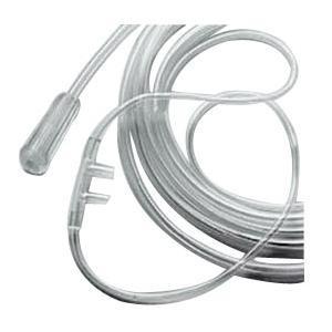 Image of Adult Nasal Cannula, Non Flared Tip, 7 Ft Tubing