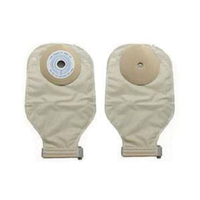 Image of Adult Post-Op Deep Convex Drainable Pouch With Barrier, Roll-Up, 7/8" Pre-Cut Opening