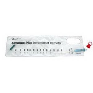 Image of Hollister Advance Plus Touch Free Intermittent Catheter System Coude Tip 12Fr, 16"