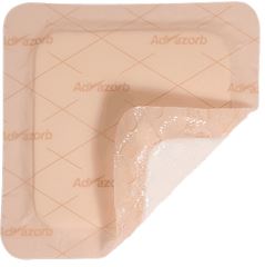 Image of Advazorb Border Adherent Hydrophilic Foam Dressing 3" x 3" (7.5 x 7.5cm)