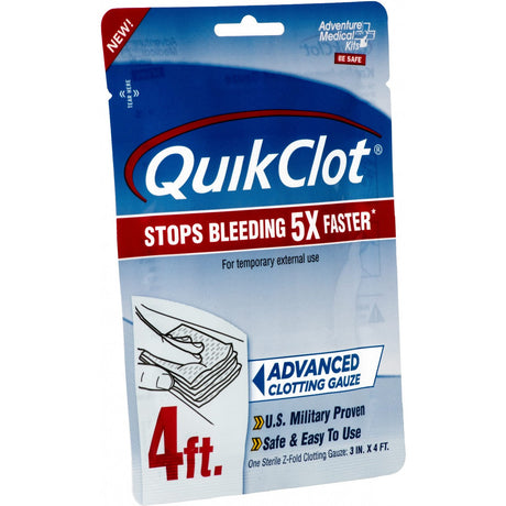 Image of Adventure QuikClot Advanced Clotting Hemostatic Gauze