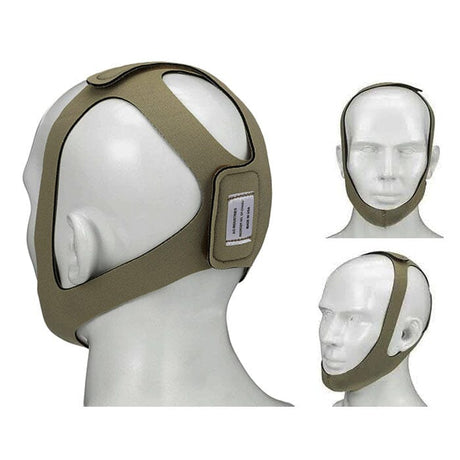 Image of AG Industries Topaz Style CPAP Chinstrap, Adjustable, XL, Tan