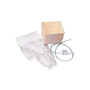Image of AirLife Tri-Flo Cath-N-Glove Economy Suction Kit 14 Fr with 2 Powder-Free Vinyl Gloves