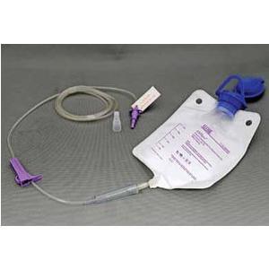 Image of ALCOR AMSure Enteral Feeding Bag with Pre-Attached Pump Set and Magnet 500 mL
