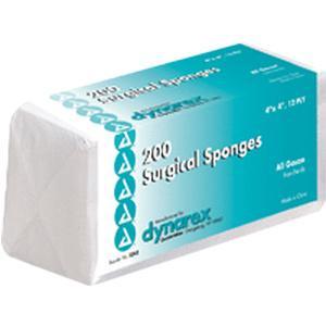 Image of All Gauze Sponge 4" x 4", 12 Ply, Non-Sterile