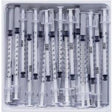 Image of Allergist Tray with PrecisionGlide Needle 27G x 3/8", 1/2 mL (1000 count)