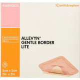 Image of ALLEVYN Gentle Border Lite Adhesive Dressing 2" x 2"