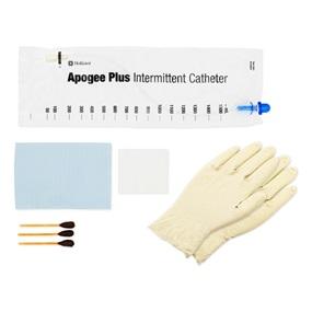 Image of Hollister Apogee Plus Intermittent Catheter Kit Coude Tip 12Fr, 16"