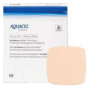 Image of Aquacel Non-adhesive Gelling Foam Dressing 4" x 4"