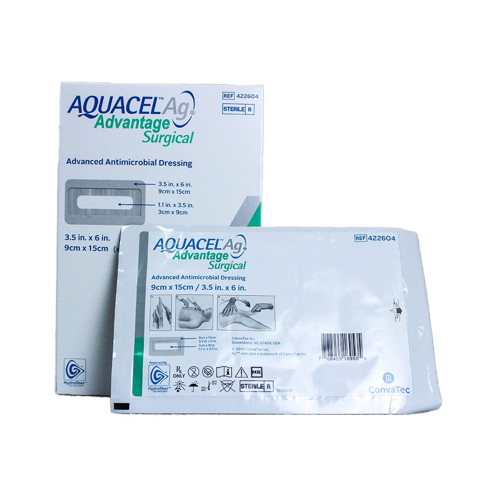 Image of AQUACEL® Ag Advantage Surgical - Advanced Antimicrobial Cover Dressings With Silver