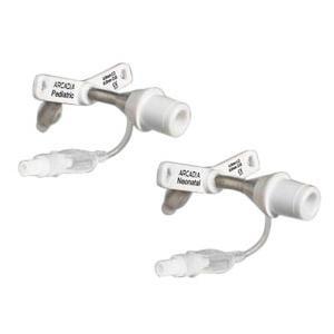 Image of Arcadia Silicone CTS Extend Connect Cuffed Pediatric Trach Tube, Size 4.5