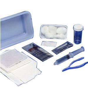 Image of Argyle Dover Universal Foley Catheter Insertion Tray with 10 cc Pre-Filled Syringe