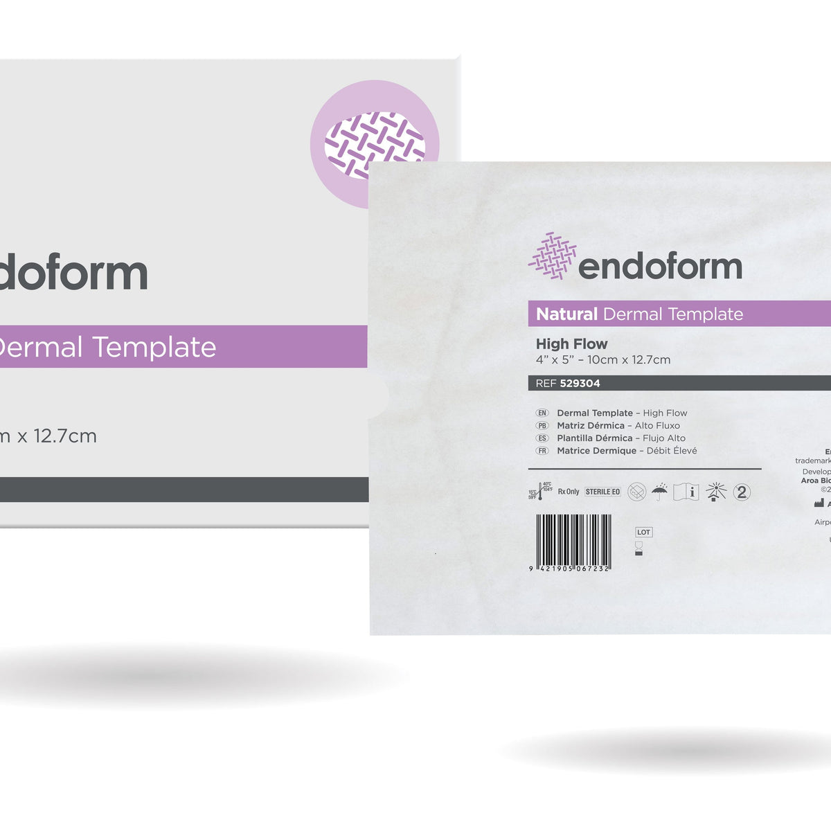 Aroa Biosurgery Endoform® Natural Dermal Template High Flow 4 quot x 5