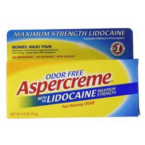 Image of Aspercreme Creme with Lidocaine, 4.7 oz.