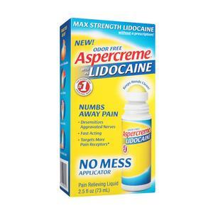 Image of Aspercreme No Mess Roll-On with Lidocaine, 2.5 fl. oz.