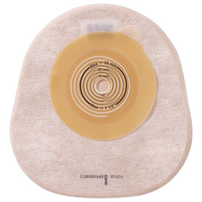 Image of Assura ColoKids 1-Piece Pediatric Closed-End Pouch Cut-to-Fit Flat 5/8" - 1-1/2", Transparent