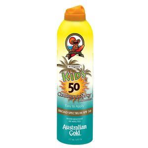 Image of Australian Gold SPF 50 Continuous Spray, Kids, 6 ounce