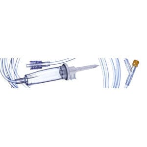 Image of B Braun Medical Small Bore Y-Extension Set with Two Removable UltraSite® Valves, 7-1/2'' L