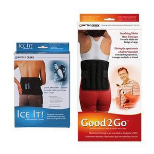 Image of Back Pain Kit with Moist Heat and Cold Therapy