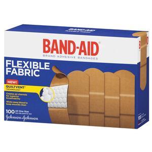 Band Aid Brand Flexible Fabric Extra Large Bandages Box Of 10