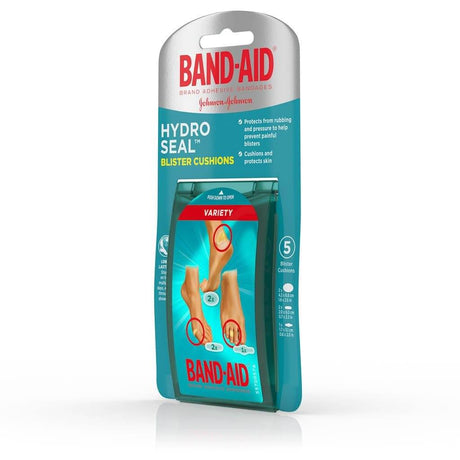 Image of Band-Aid® Hydro Seal™ Adhesive Bandage, Blister Cushion, Assorted