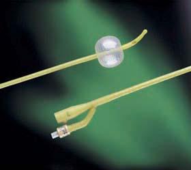 Image of BARDEX Infection Control Carson 2-Way Latex Foley Catheter 14 Fr 5 cc